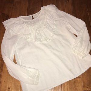 Zara Girls White Top